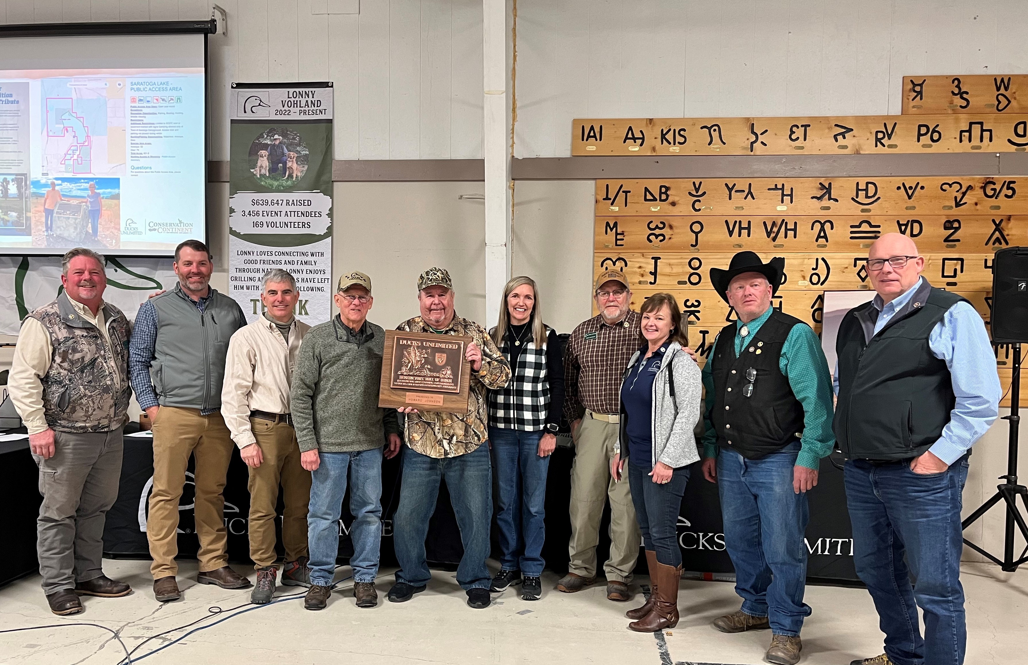 Howard Johnson benefactor plaque presentation.jpg