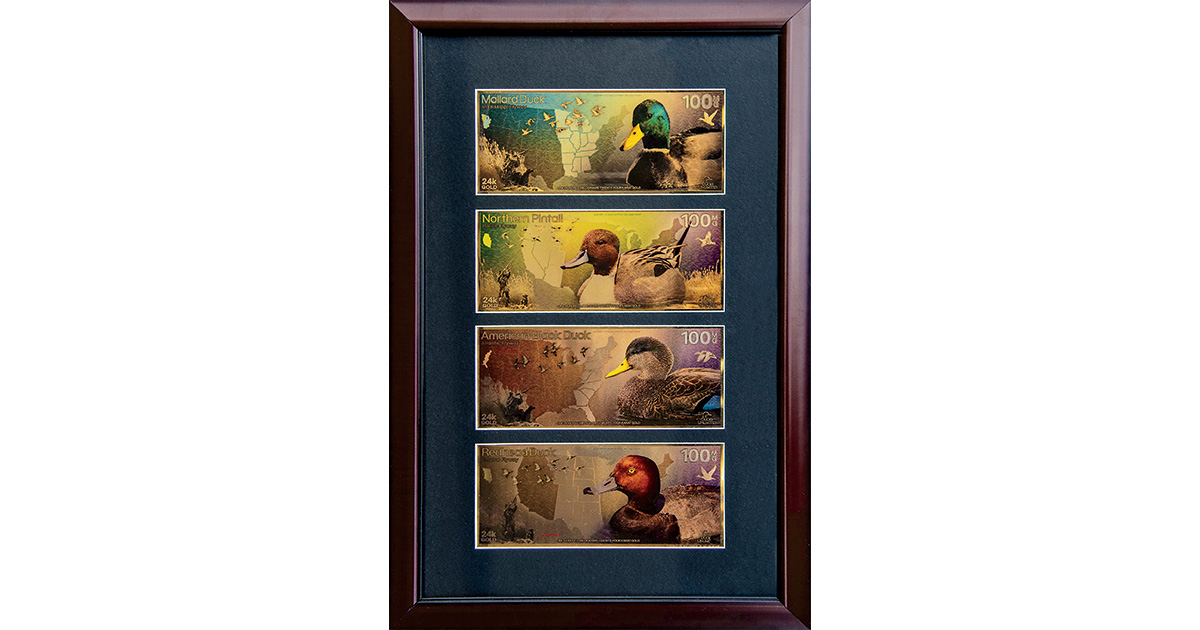 Finest Known Ducks Unlimited Gold Four-Note Set