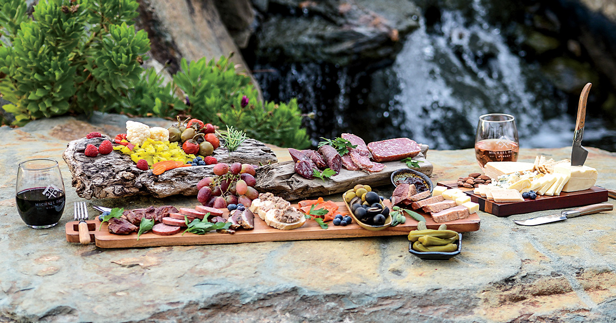A waterfowler's charcuterie board. Photo by John Hoffman.jpg