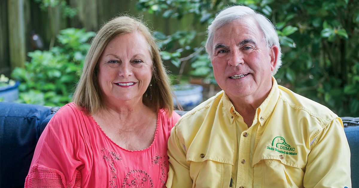 DU Legacy Sponsors and Grand Slam Diamond Heritage Sponsors Sonja and Dr. Luke Laborde